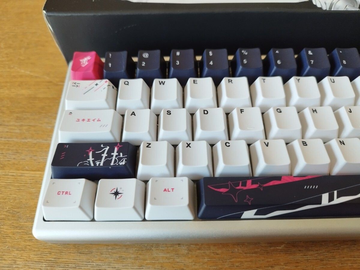 USED YUKI AIM Polar 65 KATANA Collection Keyboard AS-KB165WHUS