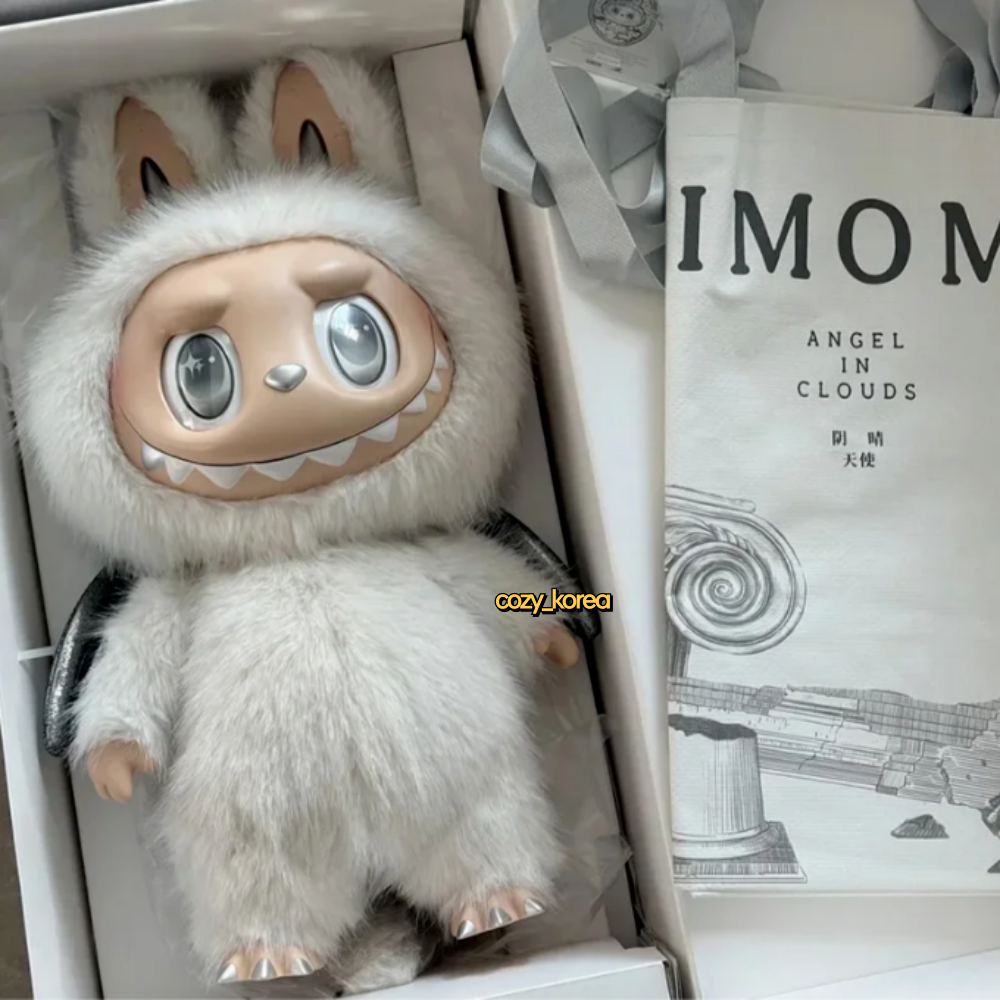 AUTHENTIC POP MART The Monsters ZIMOMO Angel In Clouds Vinyl Face