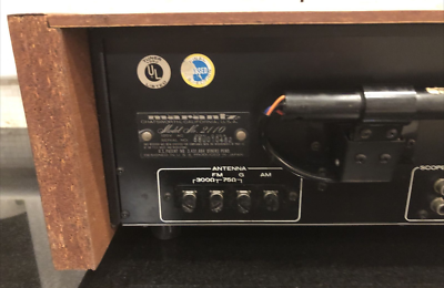Marantz Model 2110 Stereophonic Tuner Oscilloscope Perfect Working
