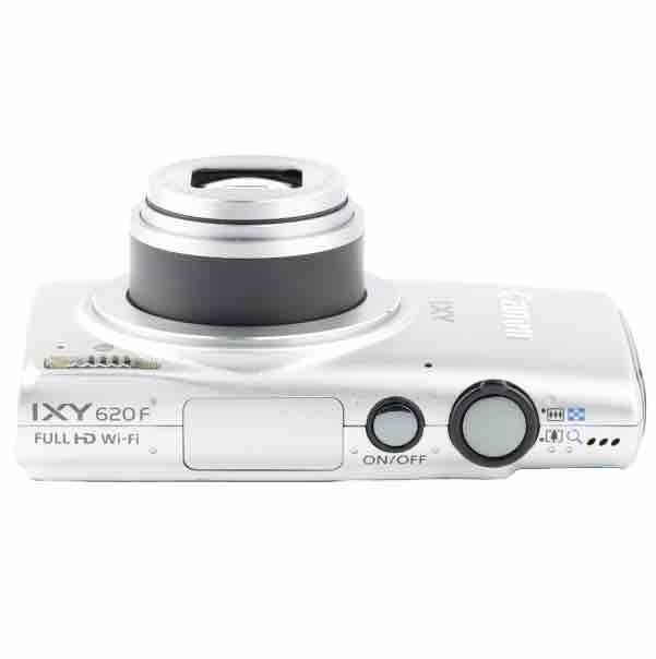 Canon IXY 620F 620 F 12.1MP Digital Camera W. 10x Zoom Lens Silver