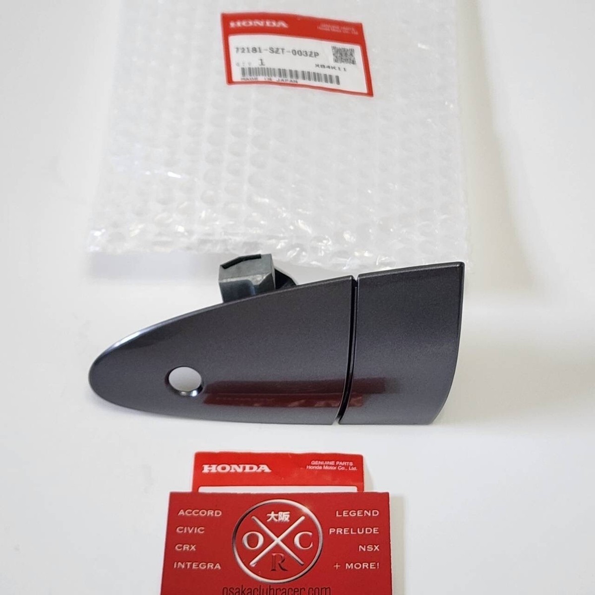 OEM 11-15 Honda CR-Z Exterior Door Handle LEFT Polished Metal