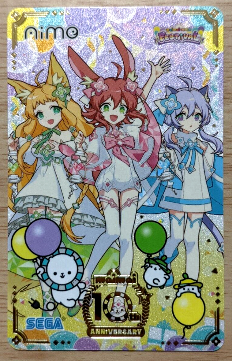 NEW Sega AIME Card Amusement IC maimai dx FESTiVAL 10th