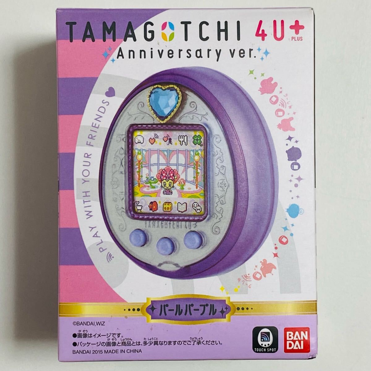 BANDAI TAMAGOTCHI 4U+ Tamagotchi Anniversary ver. Pearl Purple
