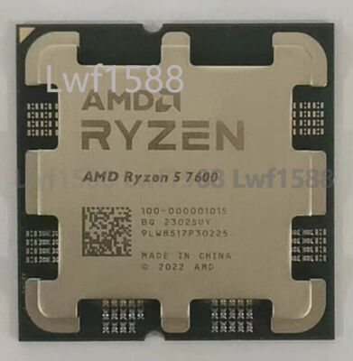 AMD Ryzen 5 7600 R5 7600 AM5 CPU processor 6 core 12T 3.8GHz 65W