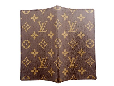 Louis Vuitton Monogram Note Book Cover Browns Vintage | eBay
