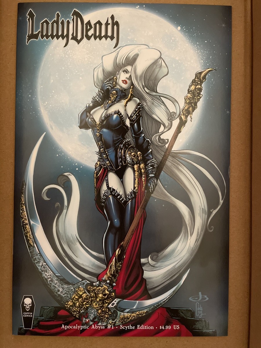 Lady Death: Apocalyptic Abyss #1 NM/NM+ Scythe Edition (2018) | eBay