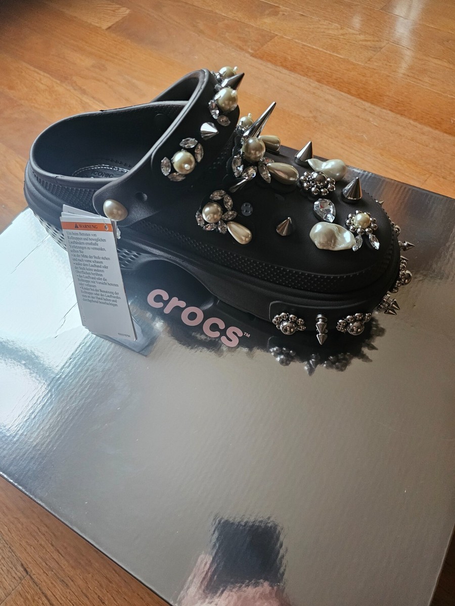 Simone Rocha X Crocs Stomp Clog Espresso Women's US 9 | eBay