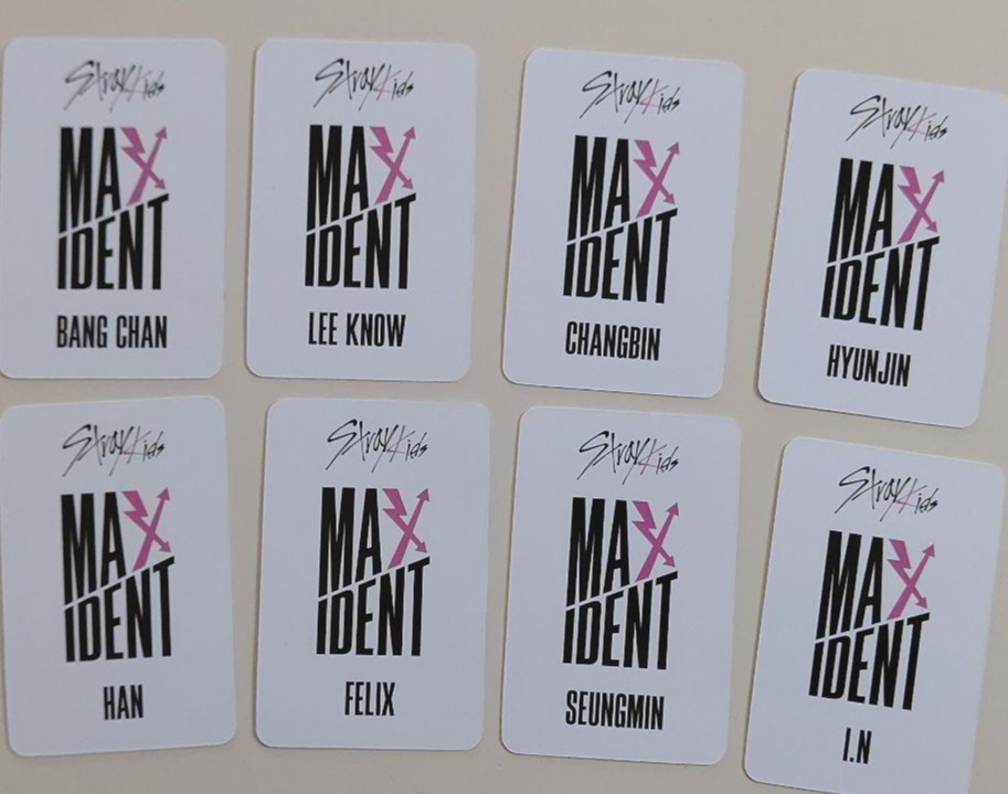 STRAY KIDS Photocard Maxident MusicKorea Limited Official | eBay