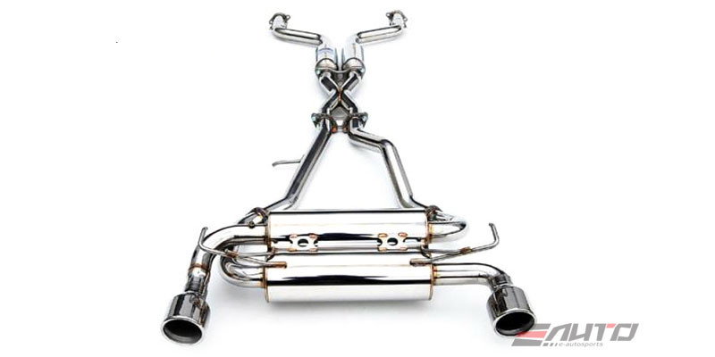 INVIDIA GEMINI Roll Stainless Tip Catback Exhaust for FX35 FX37