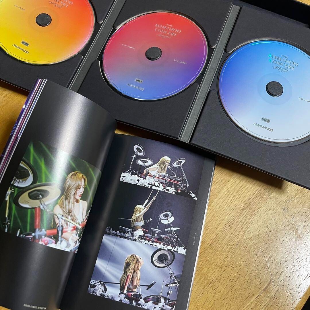 Mamamoo 2019 Four Season FW concert Live in Korea First Limited