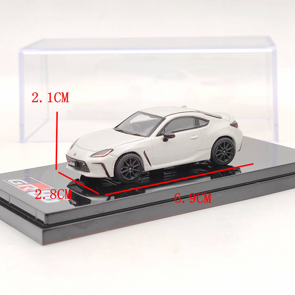 Hobby Japan TOYOTA GR86 RZ 3BA-ZN8 White HJ641048AW Diecast Toys