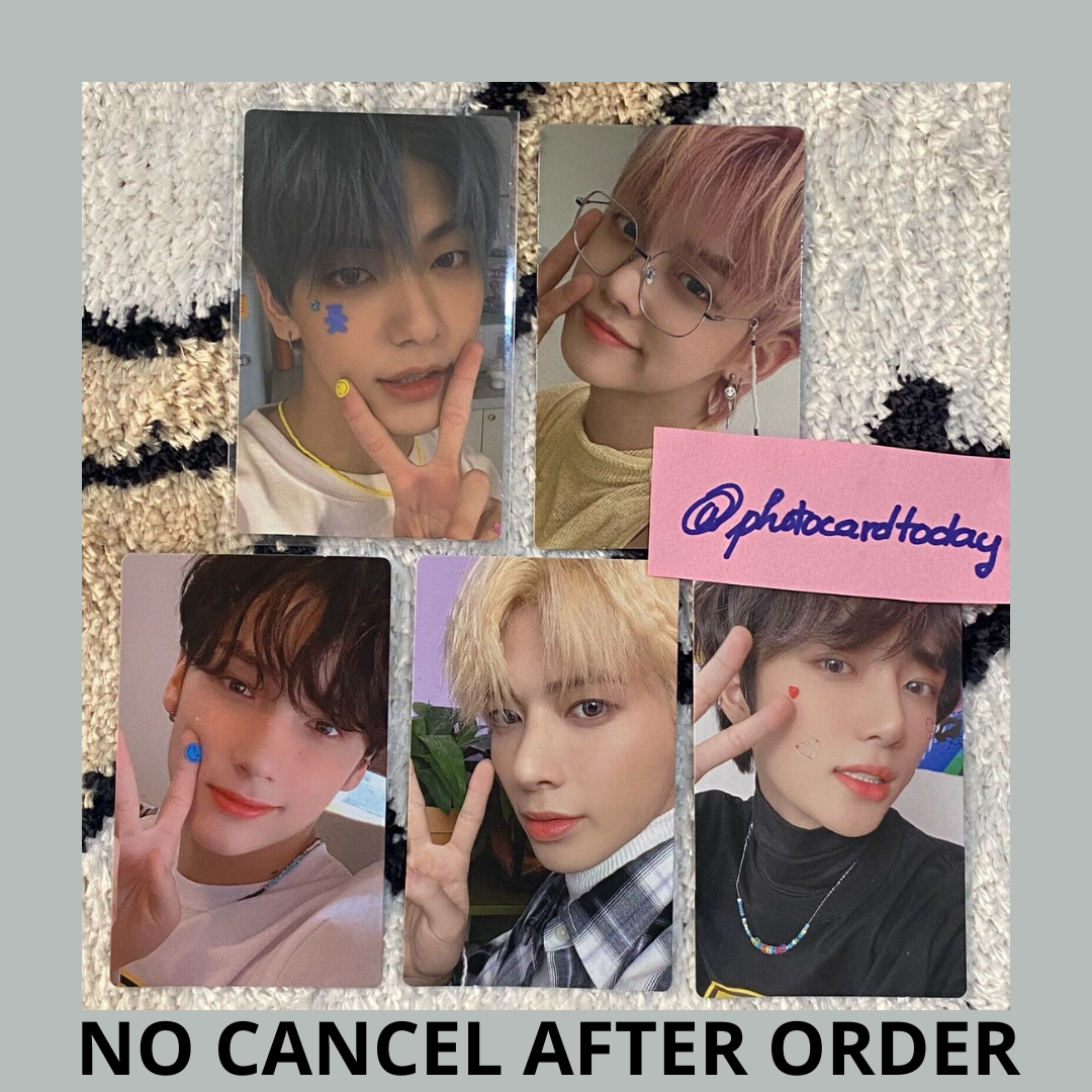 TXT ALBUM MINISODE: BLUE HOUR VER R PHOTOCARD OFFICIAL SOOBIN