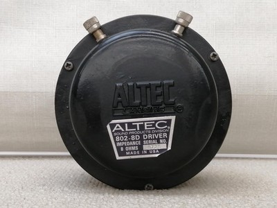 ALTEC 802-8D Driver Units Pair Used JP | eBay