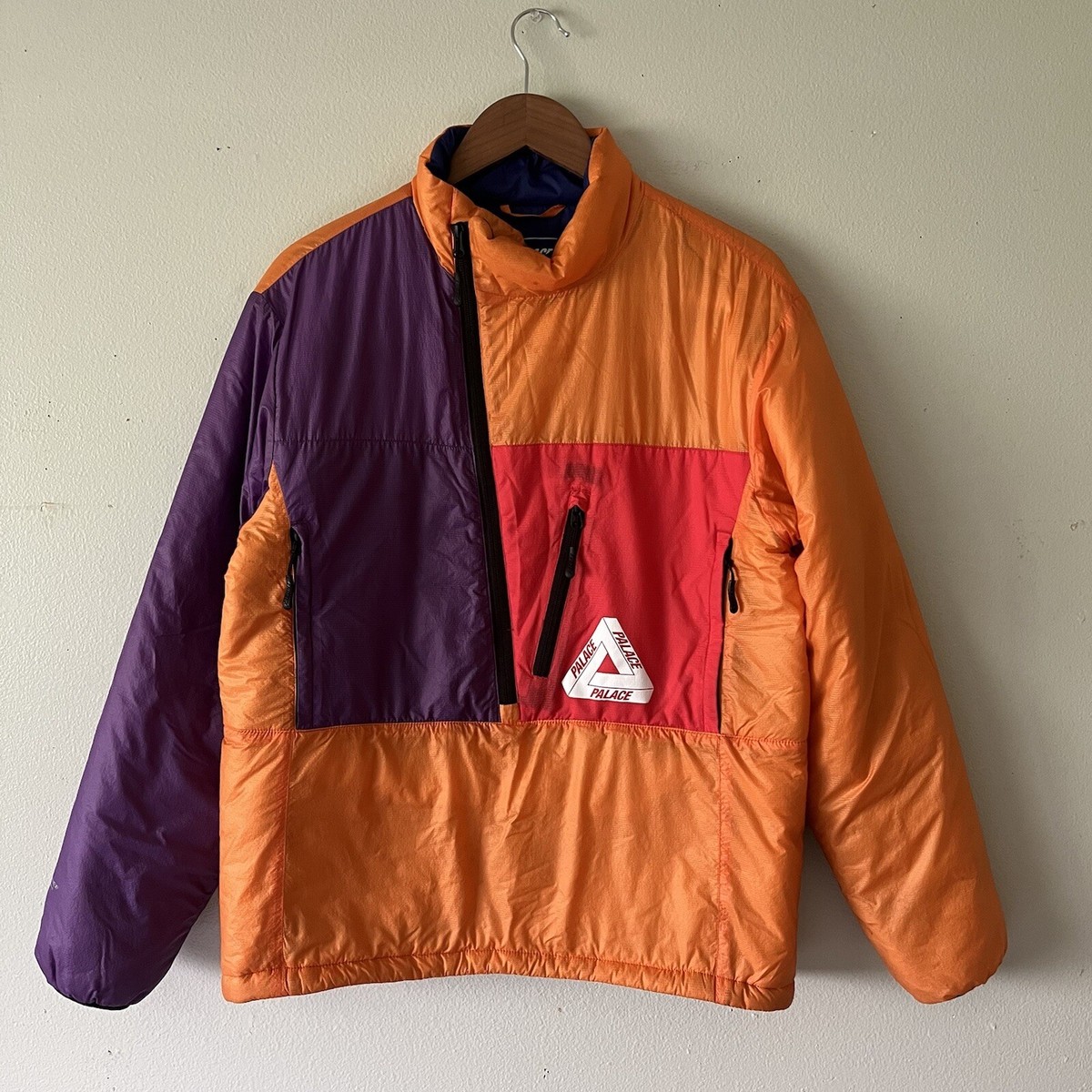 Palace P-Tex Jacket Orange Small Authentic | eBay