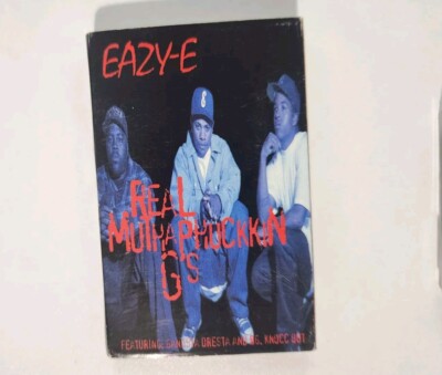 Real Muthaphuckkin' G's - Single by Eazy-E Cassette Tape Nov-1993