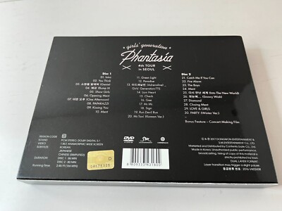 DVD SNSD Girls' Generation Korea 4th TOUR in SEOUL Phantasia