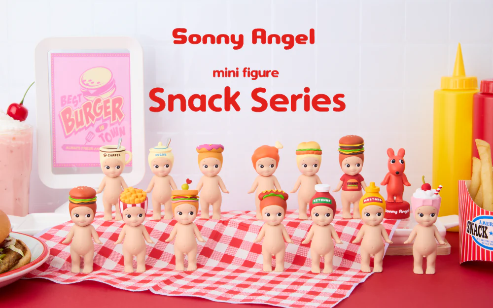 Sonny Angel Snack Series Assort Box 12 Blind Box Mini figure