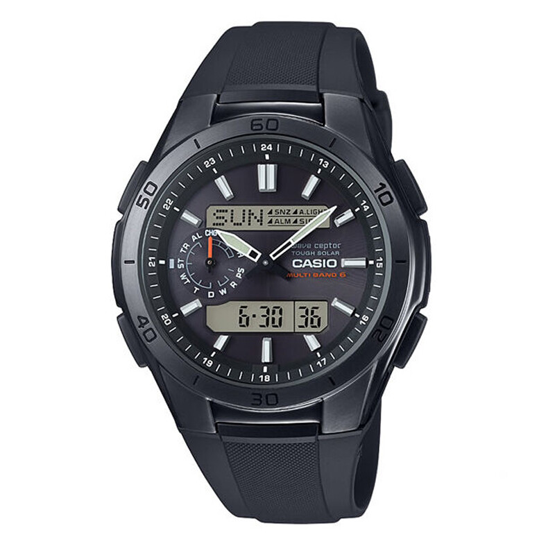 CASIO WAVE CEPTOR WVA-M650B-1AJF Solar Atomic Radio Analog Digital