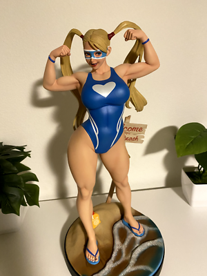 PCS Sideshow Street Fighter R.Mika Swimsuit Suit Scale 1/4 Statue