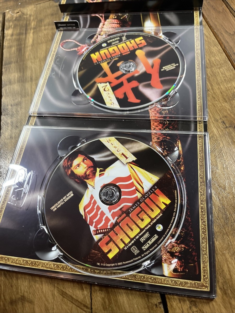 James Clavell's SHOGUN TV Televisjon Miniseries Series 5-Disc DVD