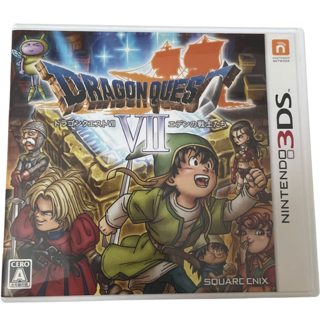 Nintendo DS Dragon Quest 4 5 6 9 & 3DS 7 8 11 7Games Set DQ Square