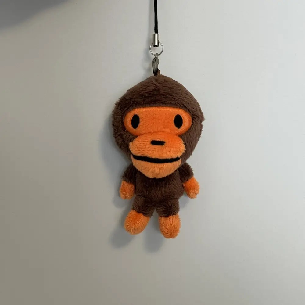 A Bathing Ape BAPE Baby Milo Plush Keychain Keyring Charm Gift