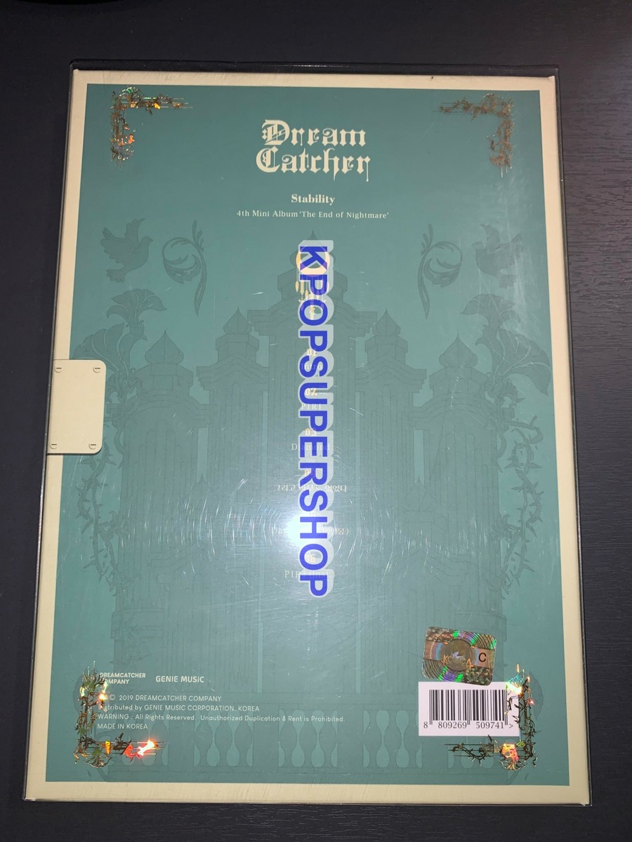 Dreamcatcher 4th Mini Album The End of Nightmare Stability Ver. CD