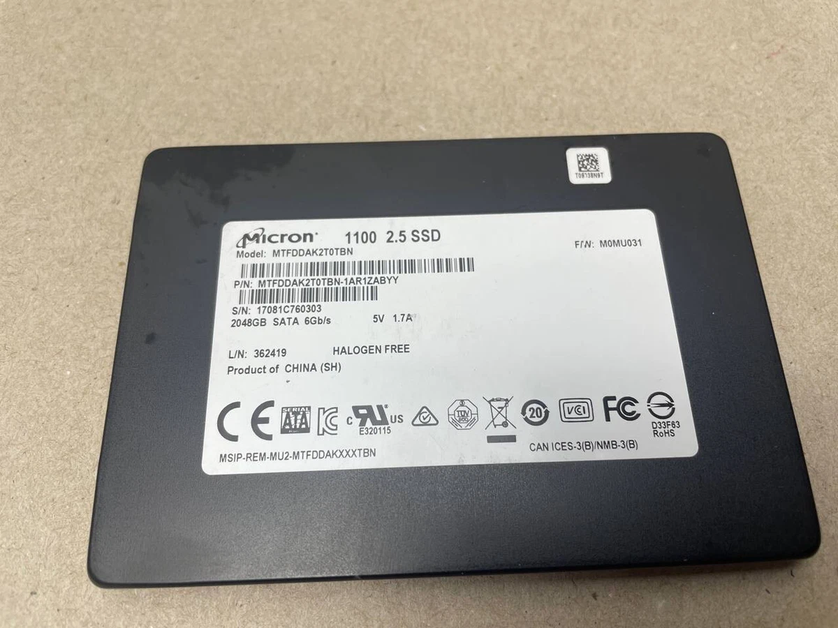 Micron 2TB Solid State Drives for sale | eBay