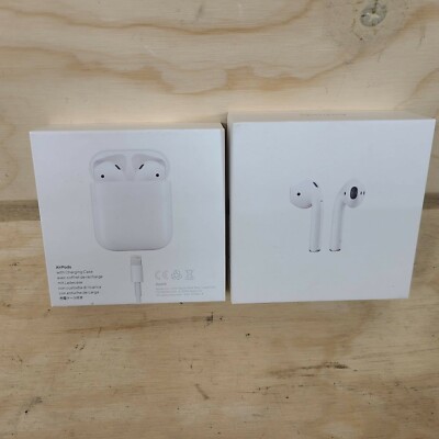 Apple AirPods 2nd Generation Empty Retail Box Only MV7N2AM/A A2032