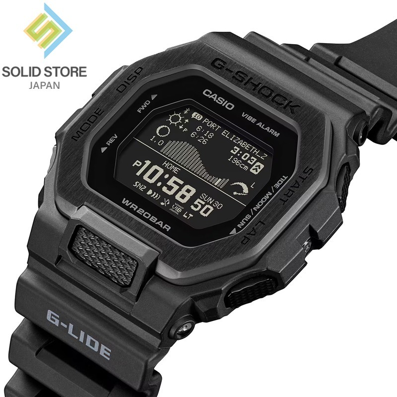 CASIO G-SHOCK GBX-100NS-1JF G-LIDE Bluetooth Tide Graph Moon Data