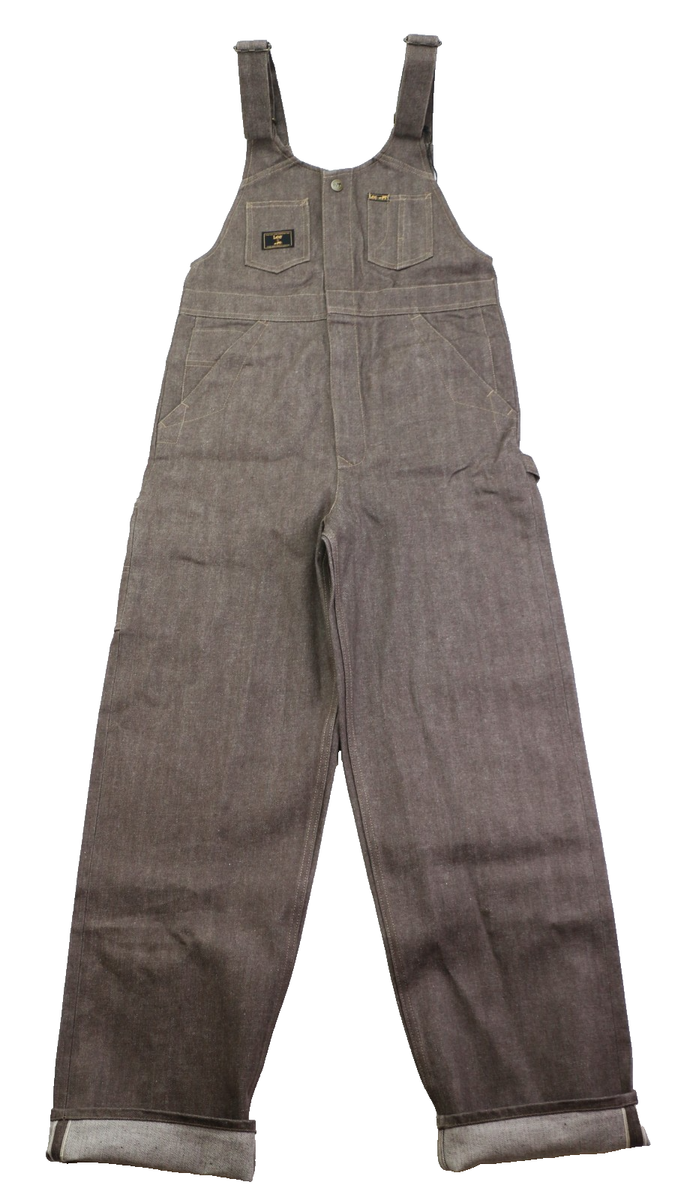 Lee x Brooklyn Circus Women's WhizIt Bib OverAll Brown Selvedge