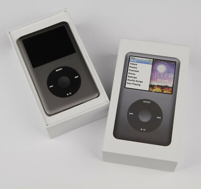 NEW Apple iPod classic 7th Generation Black (120 GB) MP3 Player