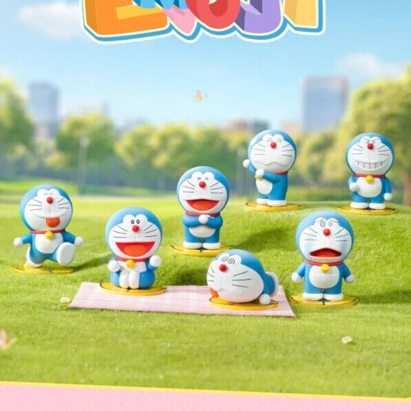 52Toys Doraemon Emoji Series Confirmed Blind Box Figure Toys Gift