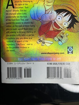 One Piece CBCS Volume 1 Gold Foil Limited Edition 4668/5000 Manga