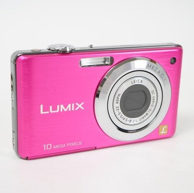 Panasonic Lumix DMC FS7 Pink Compact Digital Camera 10MP 4x