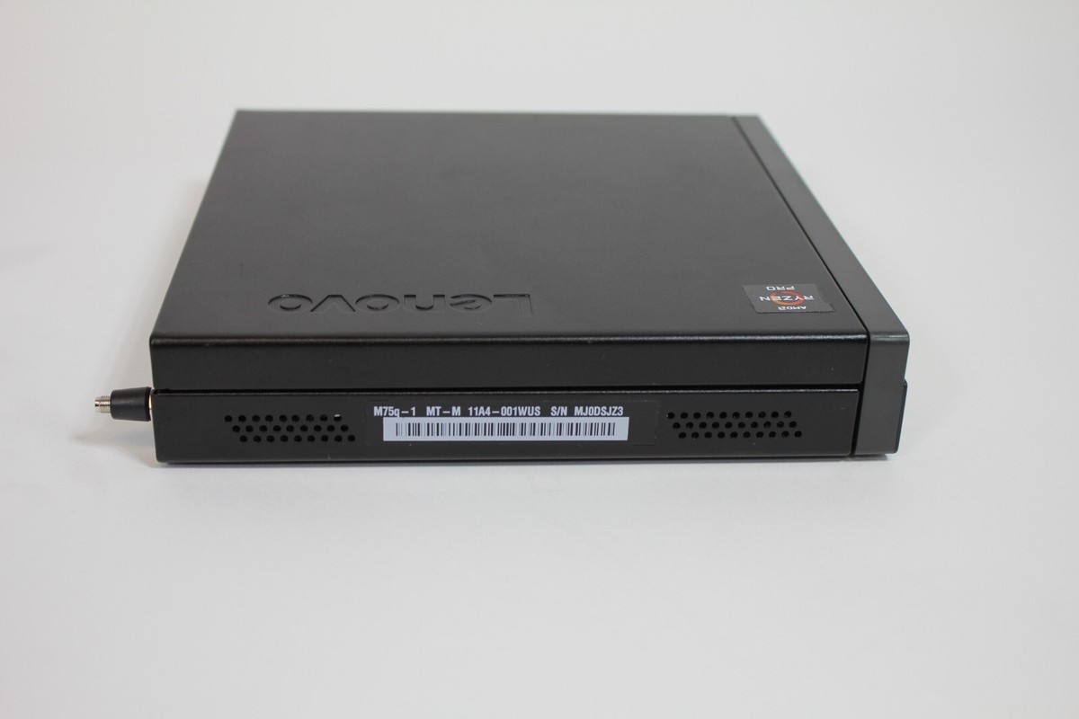 Lenovo ThinkCentre M75q-1 Tiny AMD Ryzen 5 Pro 3400GE 3.3G 8GB
