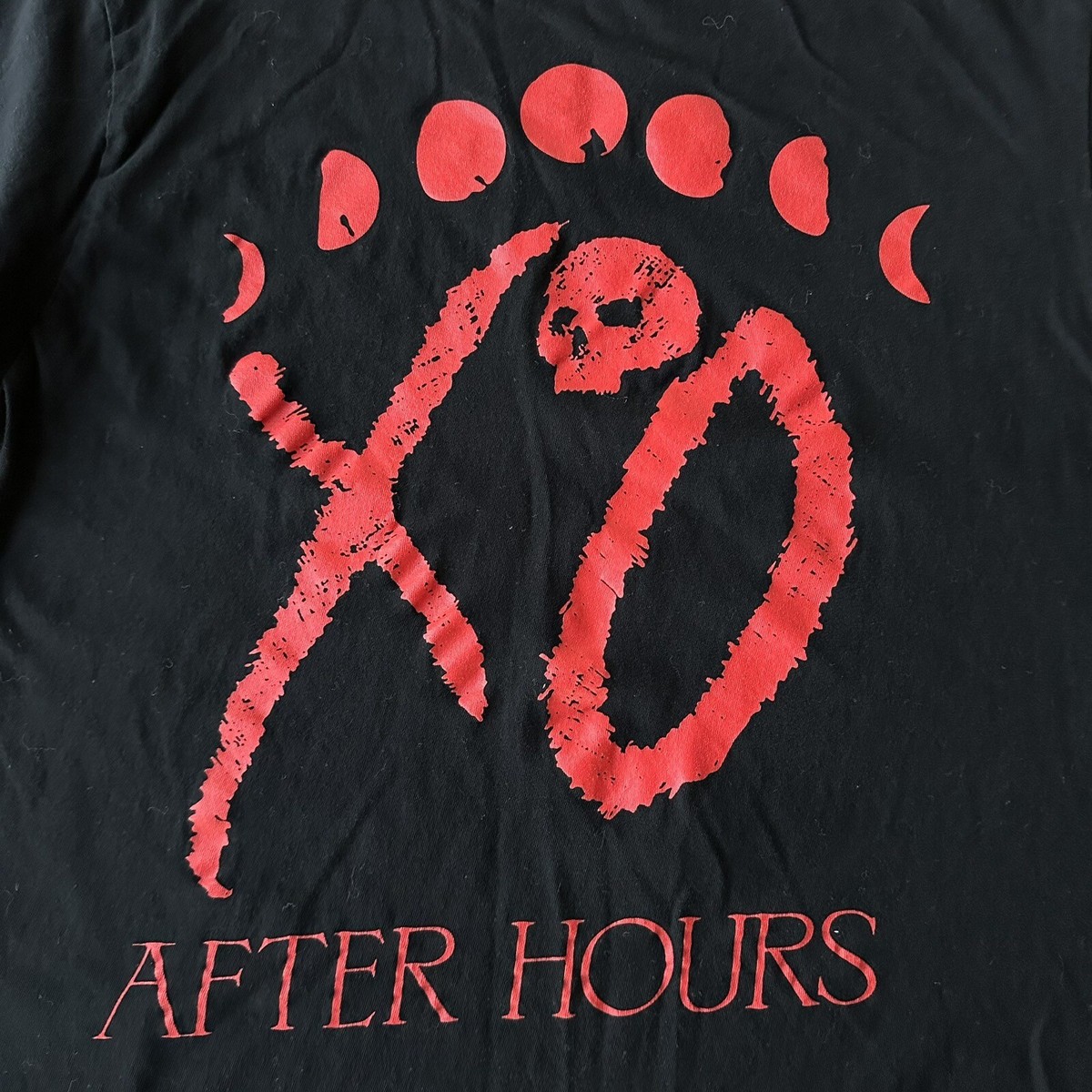 The Weeknd XO After Hours T-Shirt SIZE M | eBay