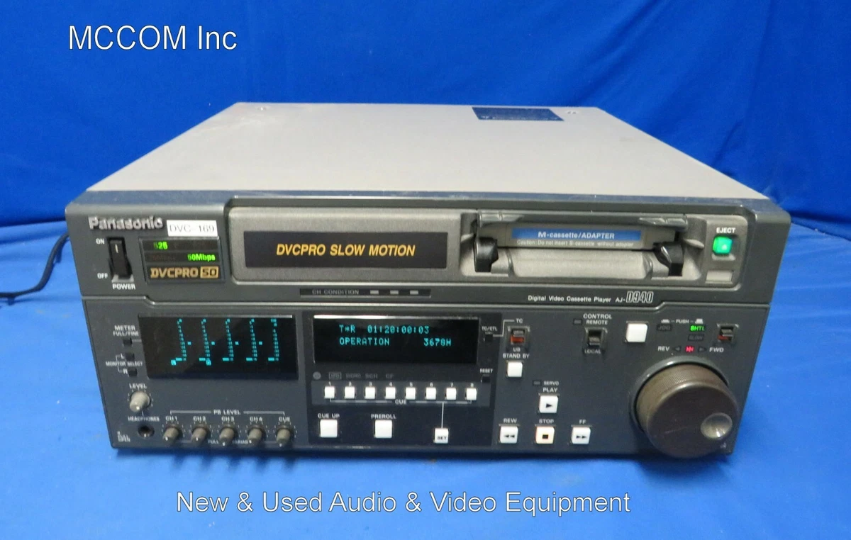 Panasonic DV: DVCPRO Video Players/Recorders for sale | eBay
