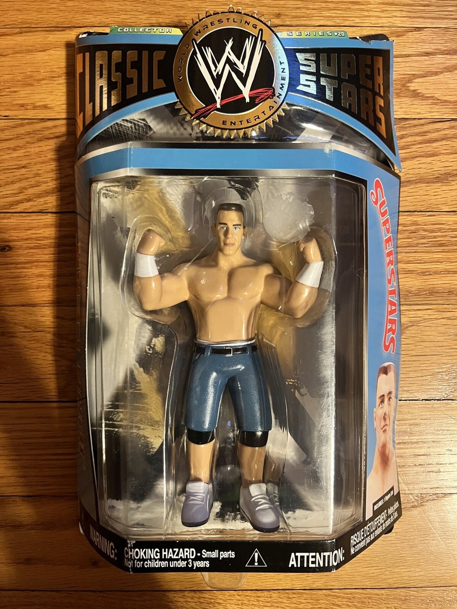 WWE CLASSIC SUPERSTARS JOHN CENA FIGURE LJN SERIES 20 WWF, Good