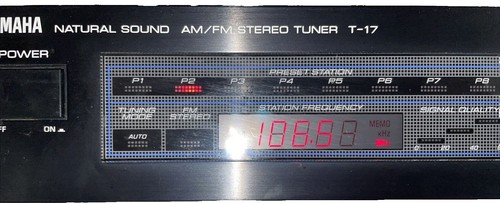 Yamaha T-7 Natural Sound AM/FM Stereo Tuner - Vintage- | eBay