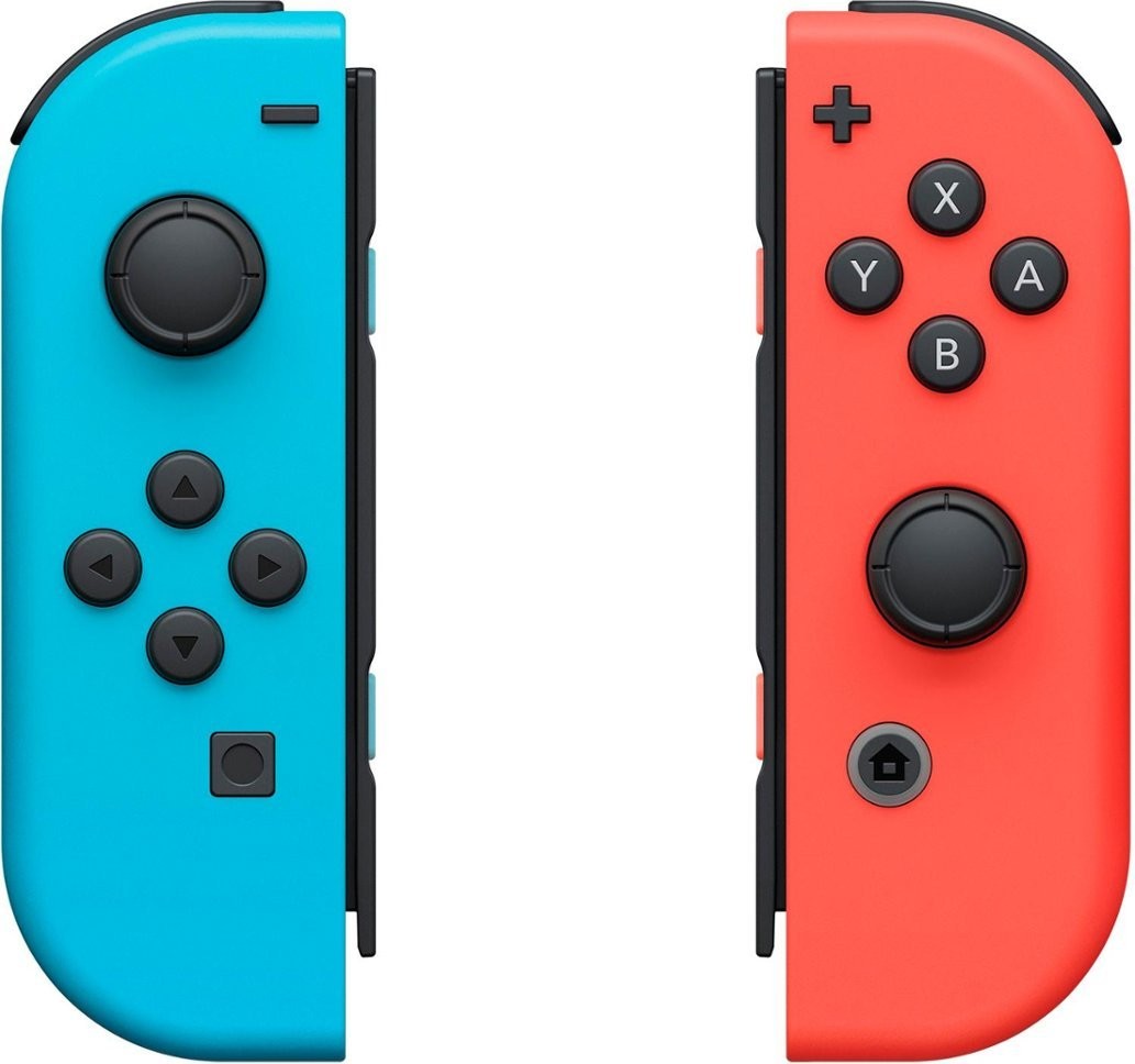 Nintendo Joy-Con (L/R) - Neon Red/Neon Blue [nintendo_switch] | eBay