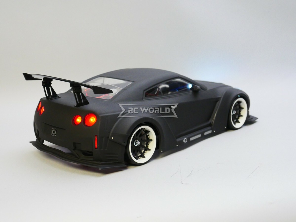 Rc 1/10 NISSAN GTR R35 Sumo Power Body Shell Rocket Bunny w/ Wide