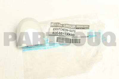 826461KK0D Genuine Nissan ESCUTCHEON-OUTSIDE HANDLE,FRONT DOOR LH