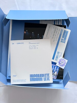 SEVENTEEN INCOMPLETE 2021 SEVENTEEN ONLINE CONCERT DVD 3 DISCS Set