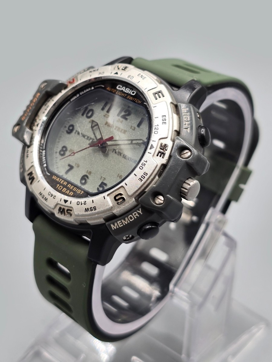 CASIO Twincept PRT-50 ProTrek 1375 Quartz Ana-Digi Twin Sensor