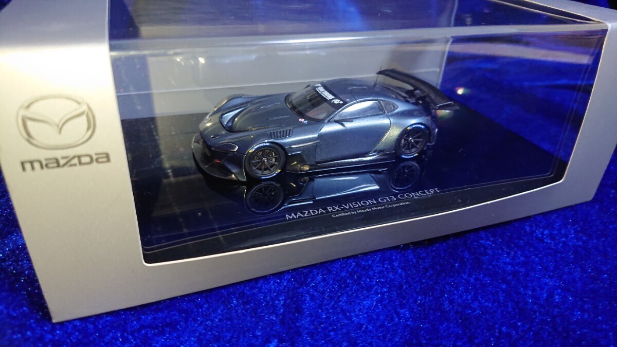 1/43 Spark Mazda RX Vision GT3 Concept Gran Turismo Gray w/ Box