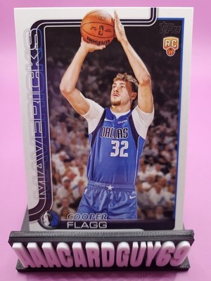 Cooper Flagg 2025-26 Topps Flagship Basketball #201 RC Dallas