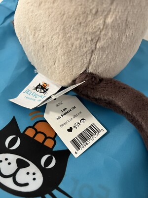 Jellycat IRIS SIAMESE CAT Soft Plush Toy NWT RARE & Hard To Find