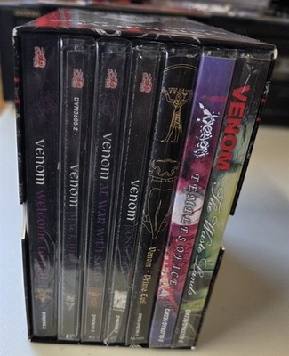 Venom 80s And 90s Remaster 7 CD Box set new Black Metal At War