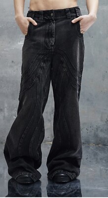 No/Faith Studios HEAVY WAVE DENIM USED BLACK XL BRAND NEW | eBay